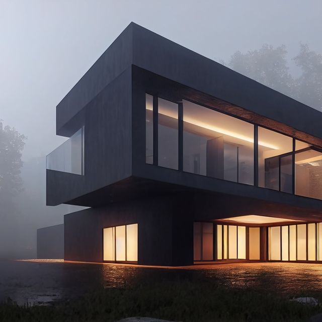 arquitectura de casa moderna